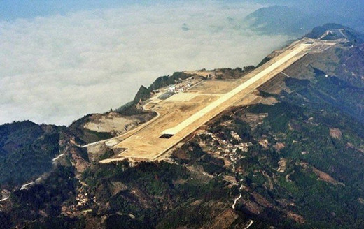 廣西山頂機場圖片