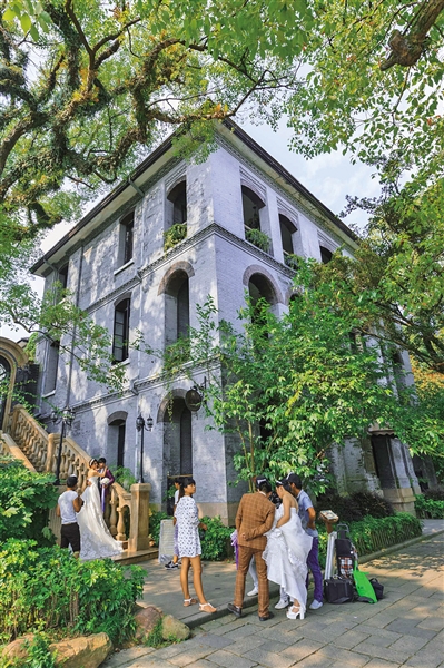 江心嶼景區(qū)內(nèi)會所整改