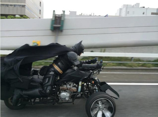 日本高速現蝙蝠俠