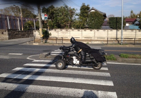 日本高速現蝙蝠俠
