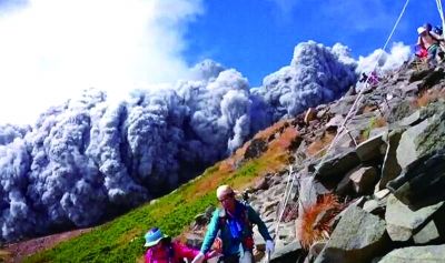 日本火山噴發(fā)