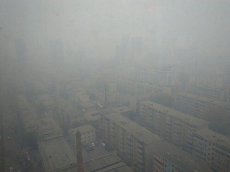 沈陽霧霾指數(shù)爆表
