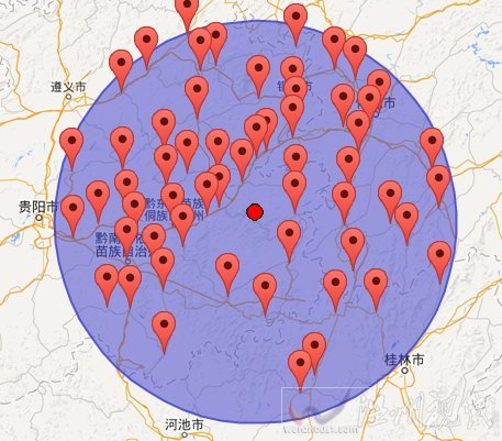 貴州省劍河縣地震震中示意圖