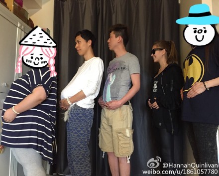 昆凌頻曬孕照