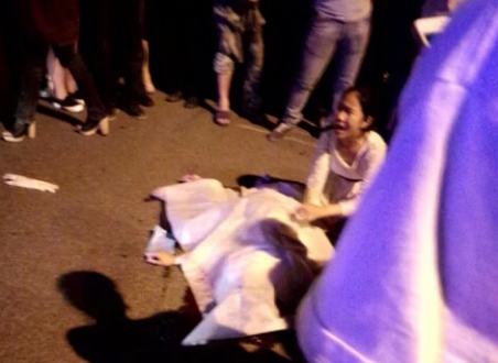 寶馬司機(jī)撞死女子