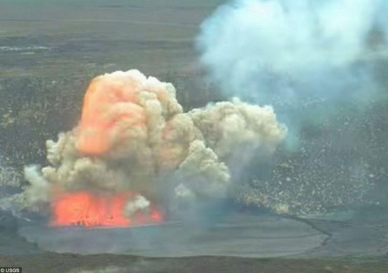 夏威夷基拉韋厄火山爆發