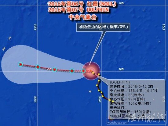 臺風白海豚