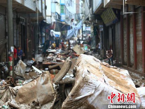 四川南江暴雨引發(fā)山洪和山體滑坡已造成2人死亡
