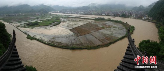 開化暴雨引發(fā)洪災(zāi)