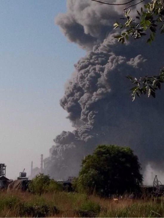 唐山化工廠爆炸