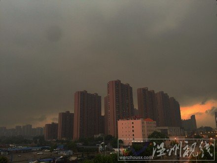 湖北武漢強(qiáng)降雨