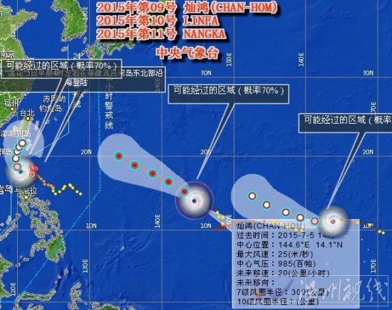 臺風燦鴻路徑