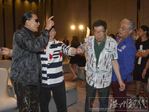 謝賢發(fā)火掌摑曾江 因被耍不開心