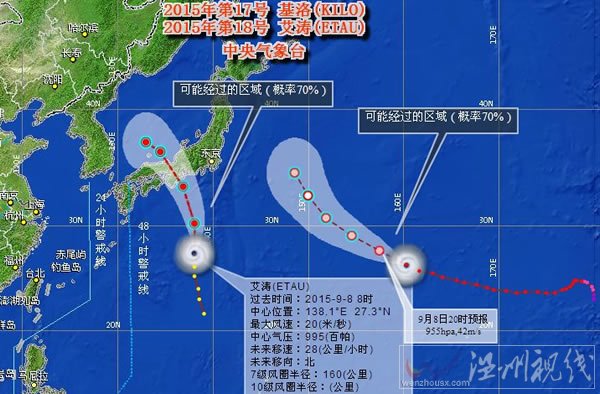 臺風環高