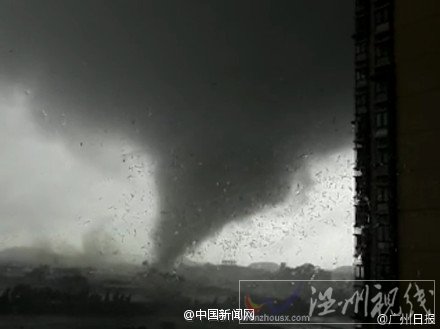 10.4廣州順德龍卷風