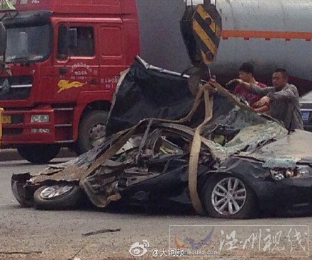 漯河車禍現場