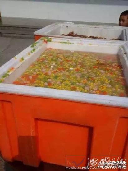 杭州小學營養午餐被曝光