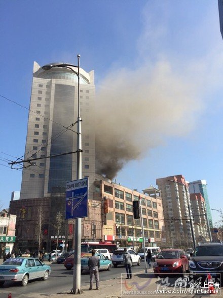 酒店煙道大火