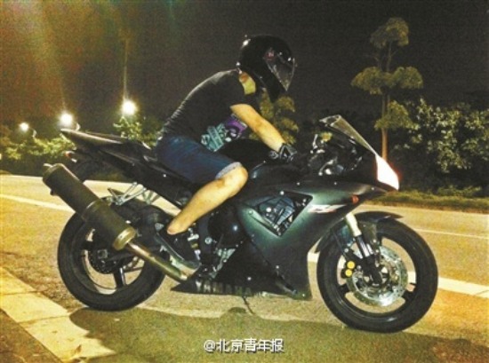 摩托車二環(huán)十三郎龐某被刑拘