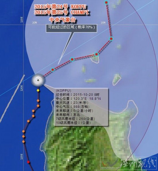 臺(tái)風(fēng)巨爵最新路徑圖