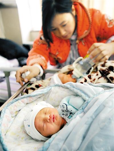 重慶合川女子二胎產下三胞胎