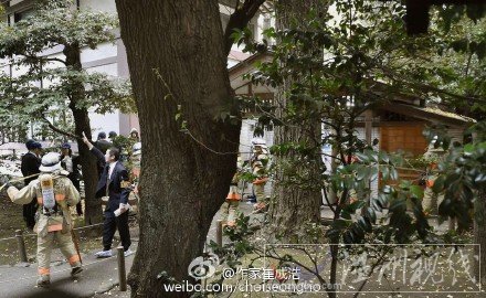 靖國(guó)神社廁所發(fā)生爆炸
