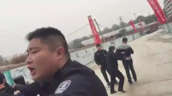 鄭州樓盤著火