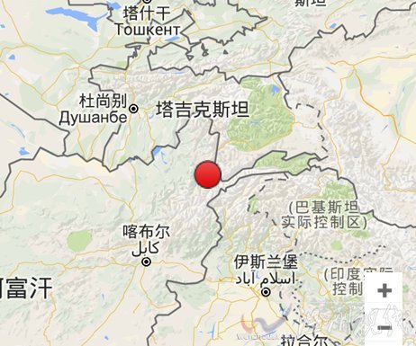 阿富汗6.2級地震