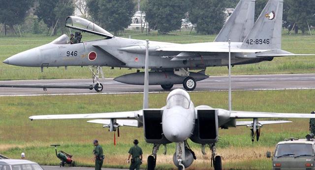 自衛(wèi)隊常駐沖繩 成立第9航空團F-15戰(zhàn)機數量翻倍