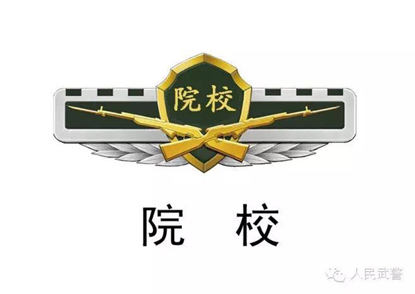 武警更換標(biāo)志服飾