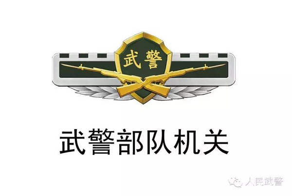 武警更換標(biāo)志服飾