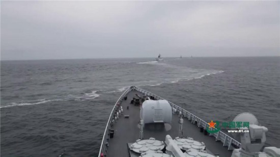 中國海軍三大艦隊南海軍事演習(xí)