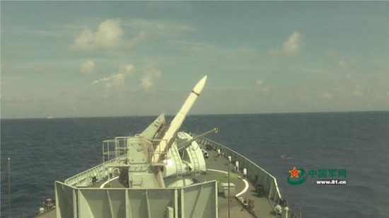 中國海軍三大艦隊南海軍事演習(xí)