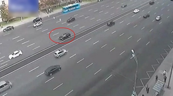 普京專車發生車禍