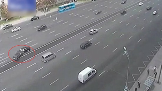普京專車發生車禍