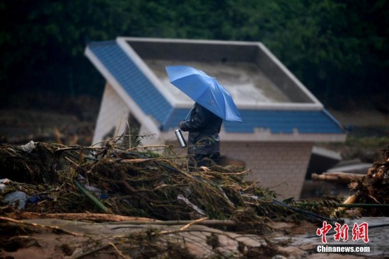 四川攀枝花強降雨
