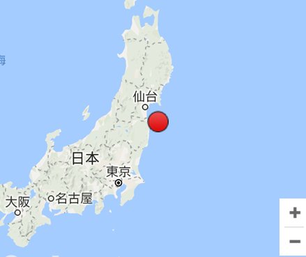 日本7.4級地震