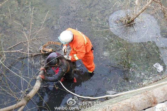 河水太淺自殺失敗