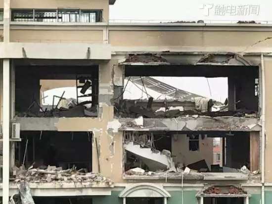北滘南源花園煤氣爆燃