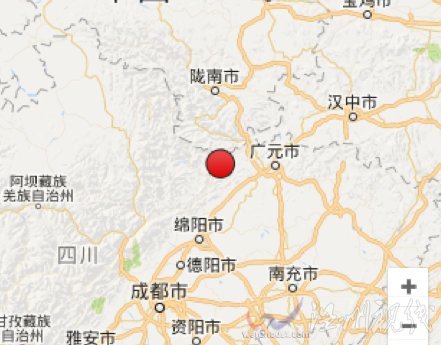 四川青川發(fā)生地震