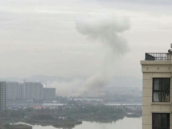 寧波市江北區(qū)莊橋街道爆炸