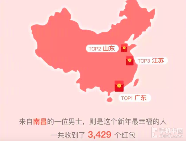 春節收3429個紅包