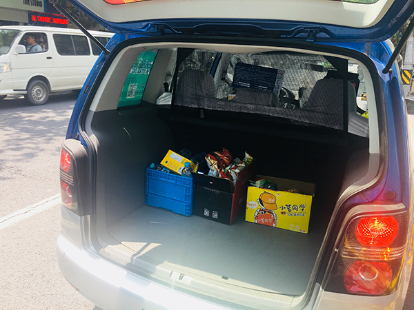 出租車試點賣零食