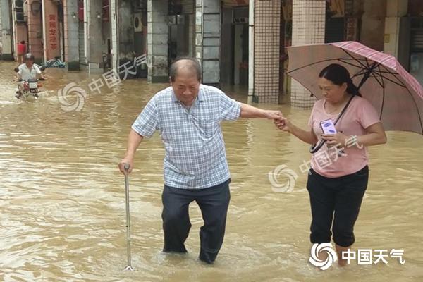 臺風摩羯給華北黃淮帶來大暴雨 華南強降雨持續