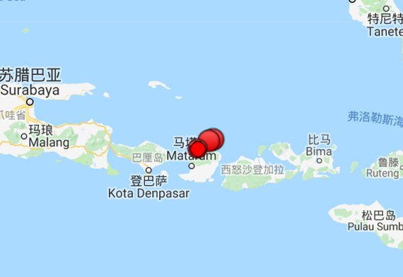 印尼龍目島地震