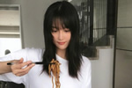 張馨予新發(fā)型真好看