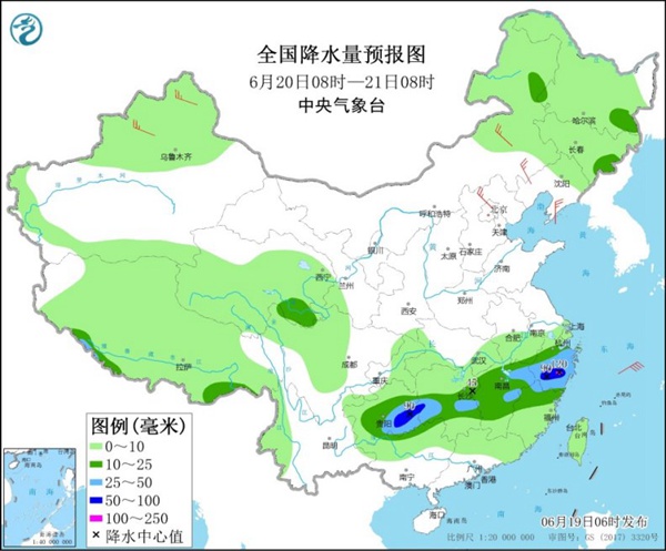 南方強降雨帶將逐漸南落 京津冀將現大范圍高溫
