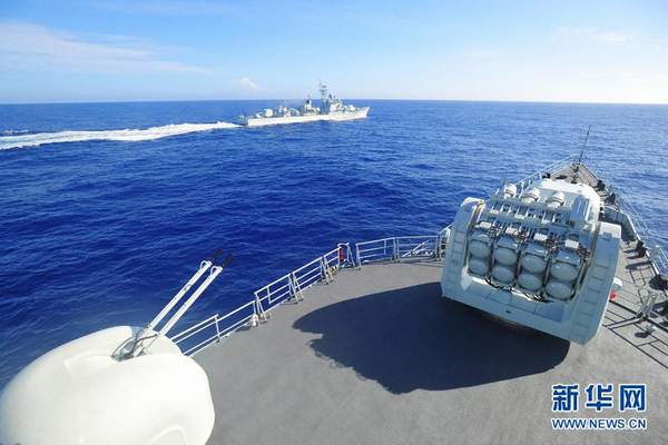 日媒稱中國海軍南海實(shí)彈演習(xí)施壓菲律賓