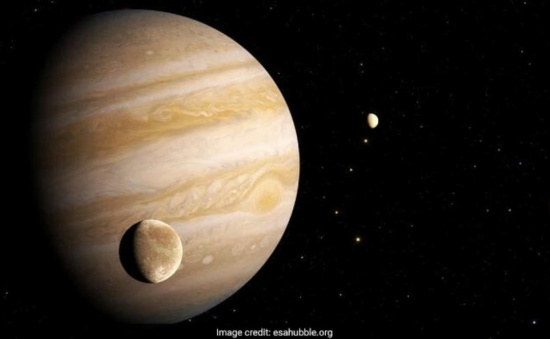 美國(guó)宇航局的哈勃望遠(yuǎn)鏡揭示了木星衛(wèi)星木衛(wèi)三中存在水蒸氣的第一個(gè)證據(jù)