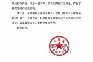 中國(guó)音協(xié)取消李云迪會(huì)